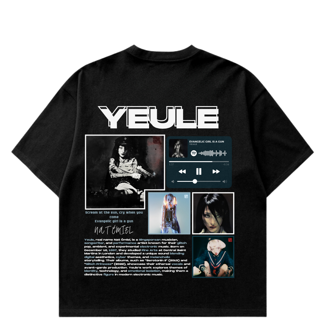 VISTELLA™ Kişiye Özel Oversize Yeule T-shirt