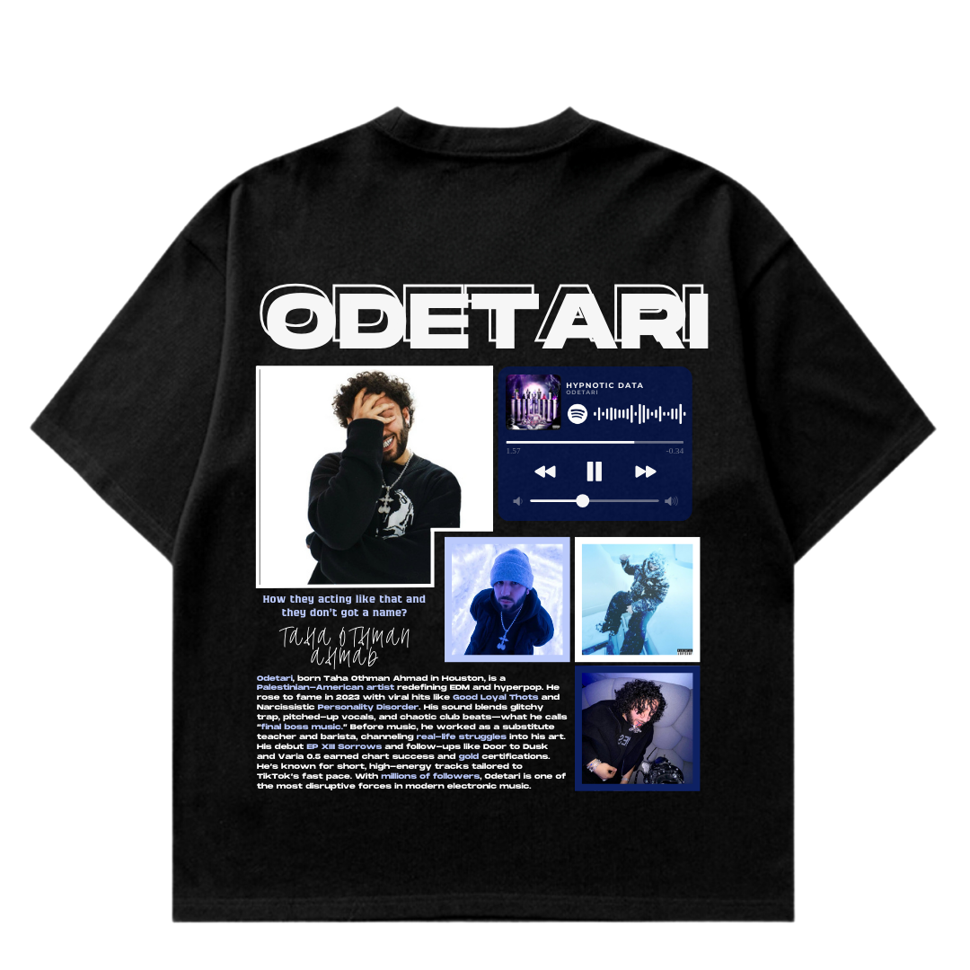 VISTELLA™ Kişiye Özel Oversize Odetari T-shirt