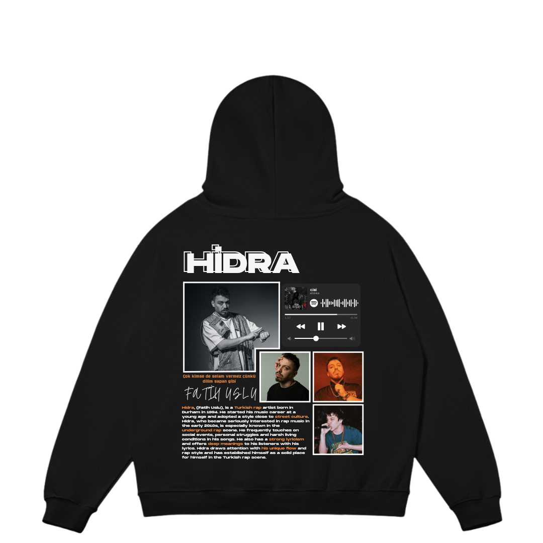 VISTELLA™ Kişiye Özel Oversize Hidra Hoodie