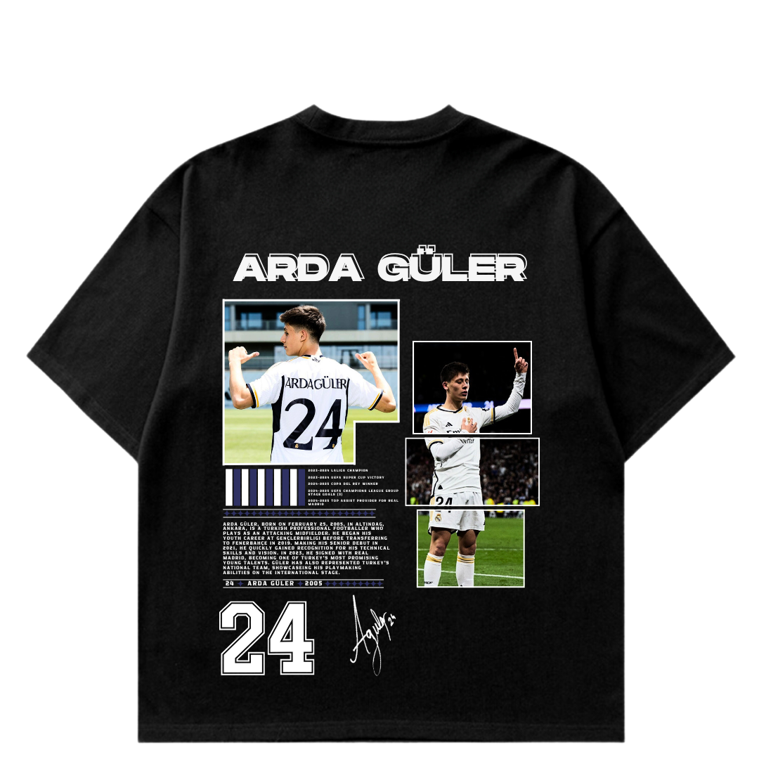 VISTELLA™ Kişiye Özel Oversize Arda Güler T-shirt