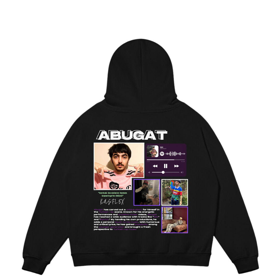 VISTELLA™ Kişiye Özel Oversize Abugat Hoodie