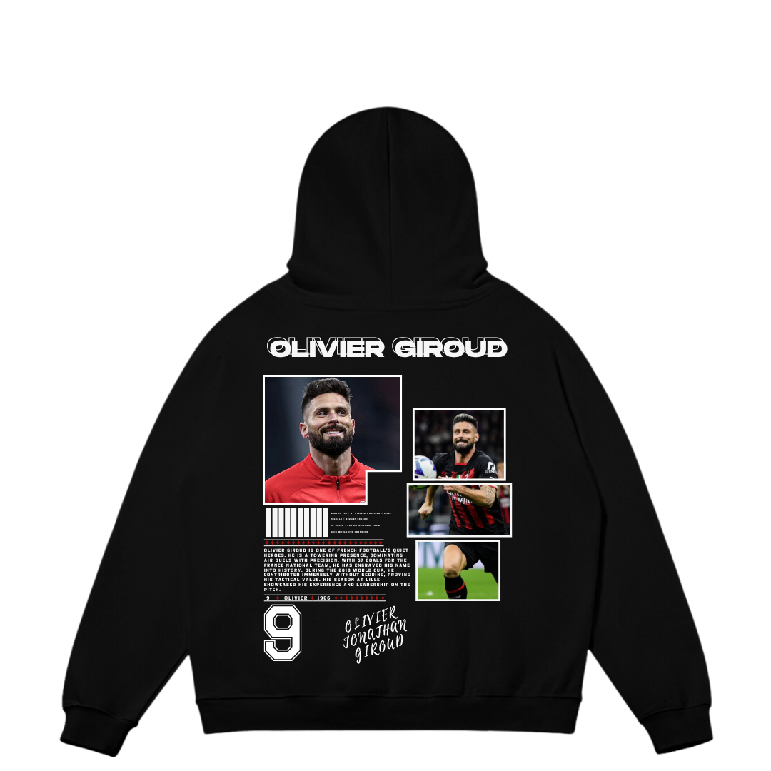 VISTELLA™ Kişiye Özel Oversize Oliver Giroud Hoodie