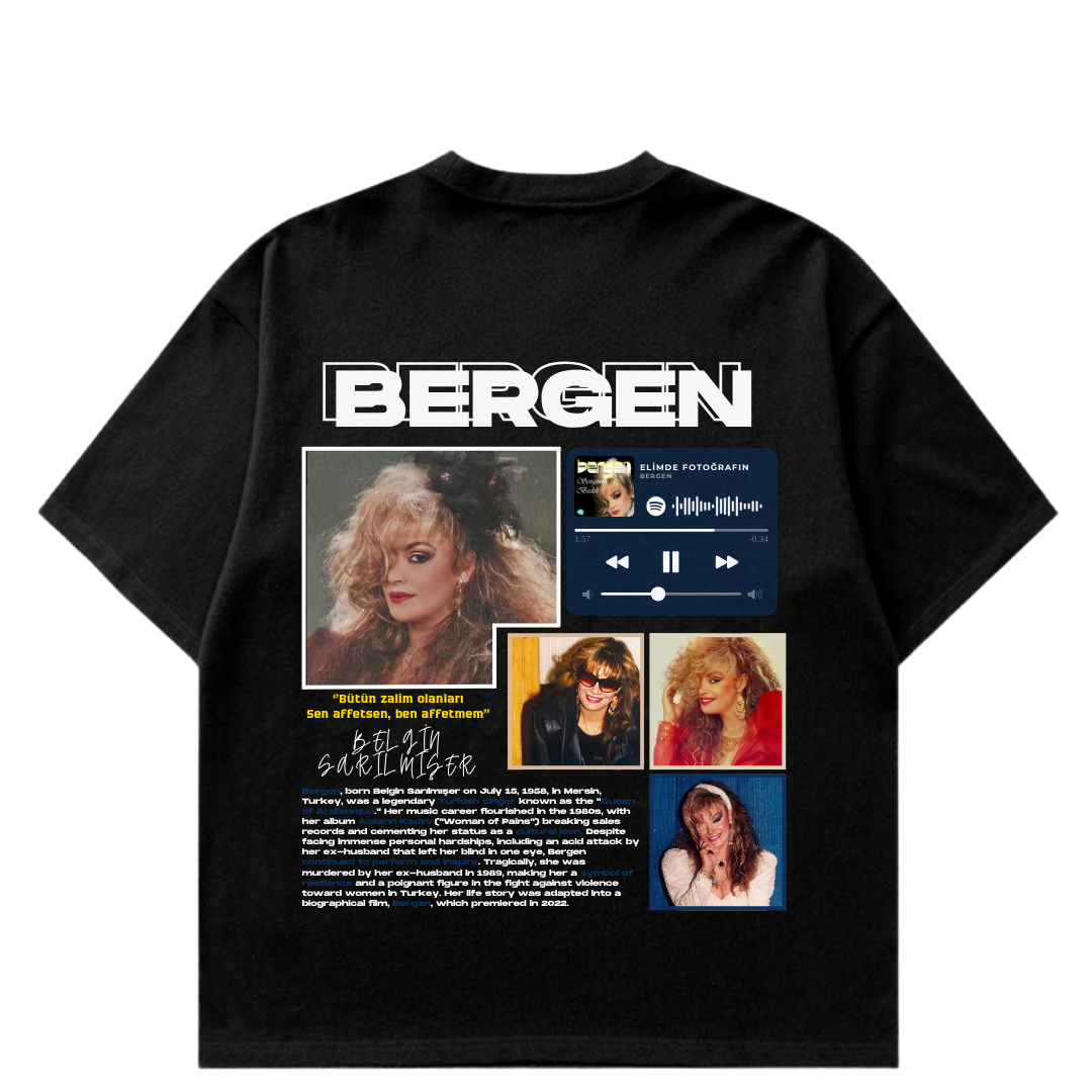 VISTELLA™ Kişiye Özel Oversize Bergen T-shirt