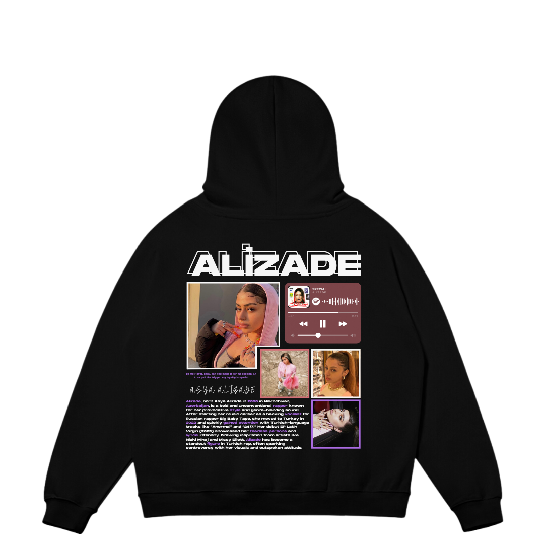 VISTELLA™ Kişiye Özel Oversize Alizade Hoodie