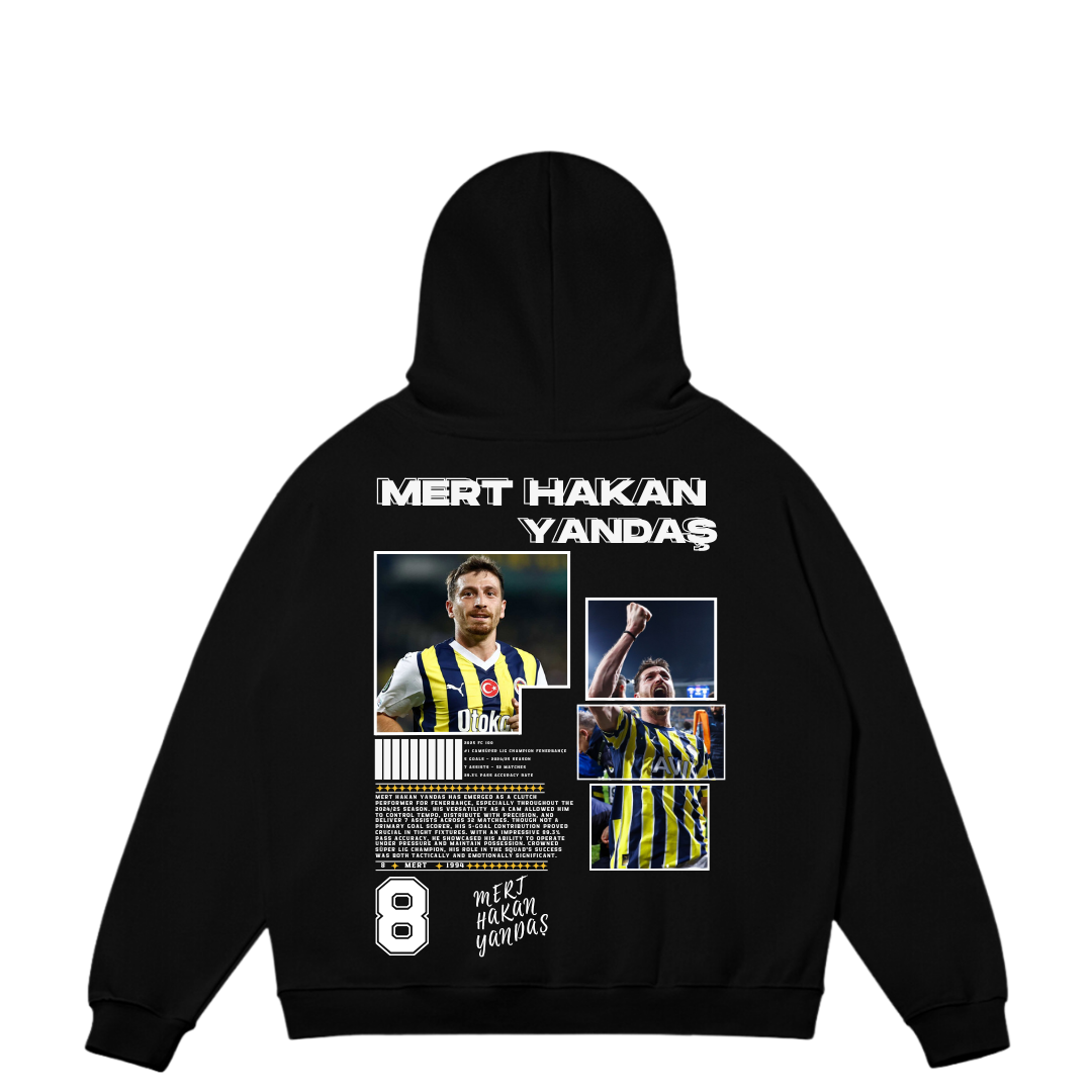 VISTELLA™ Kişiye Özel Oversize Mert Hakan Yandaş Hoodie