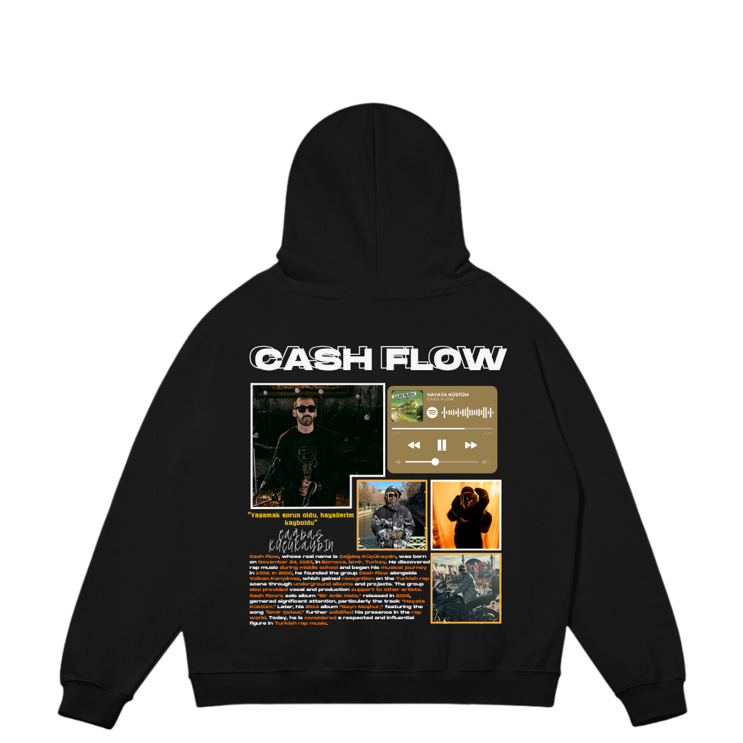 VISTELLA™ Kişiye Özel Oversize Cash Flow Hoodie