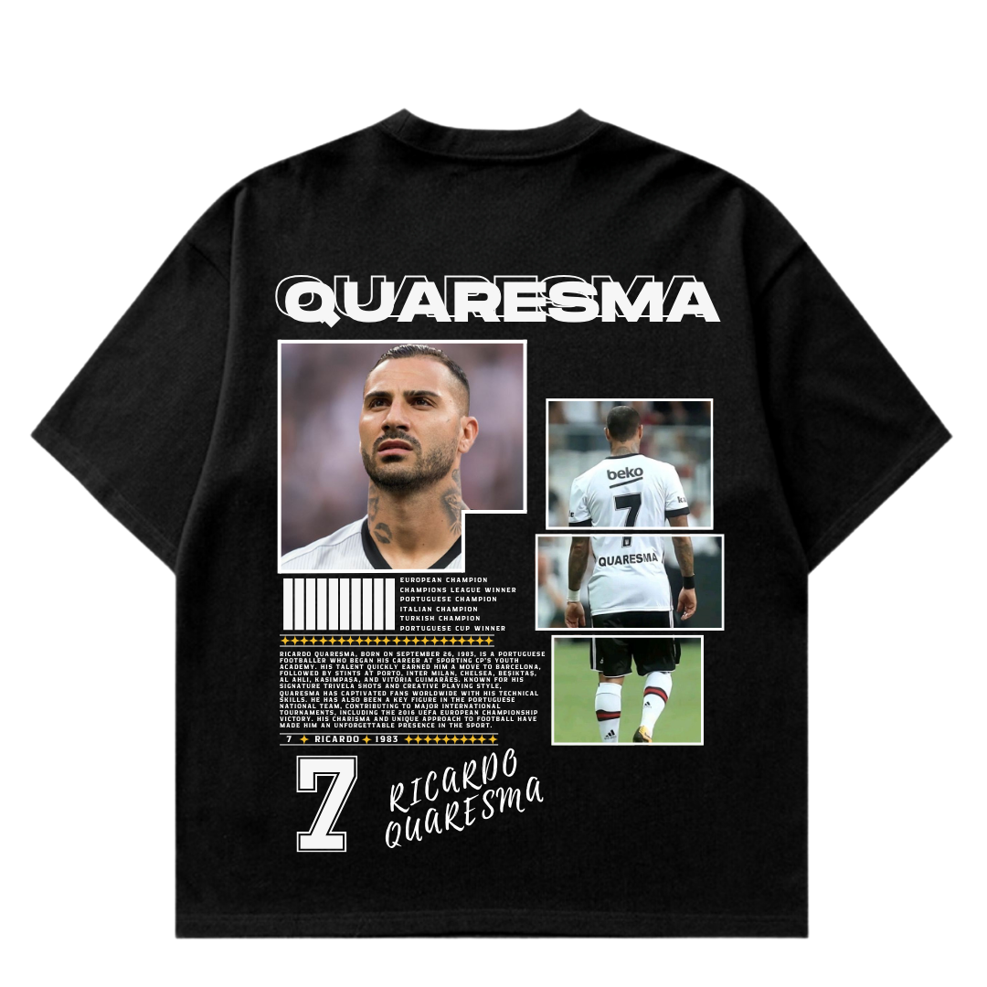 VISTELLA™ Kişiye Özel Oversize Quaresma T-shirt