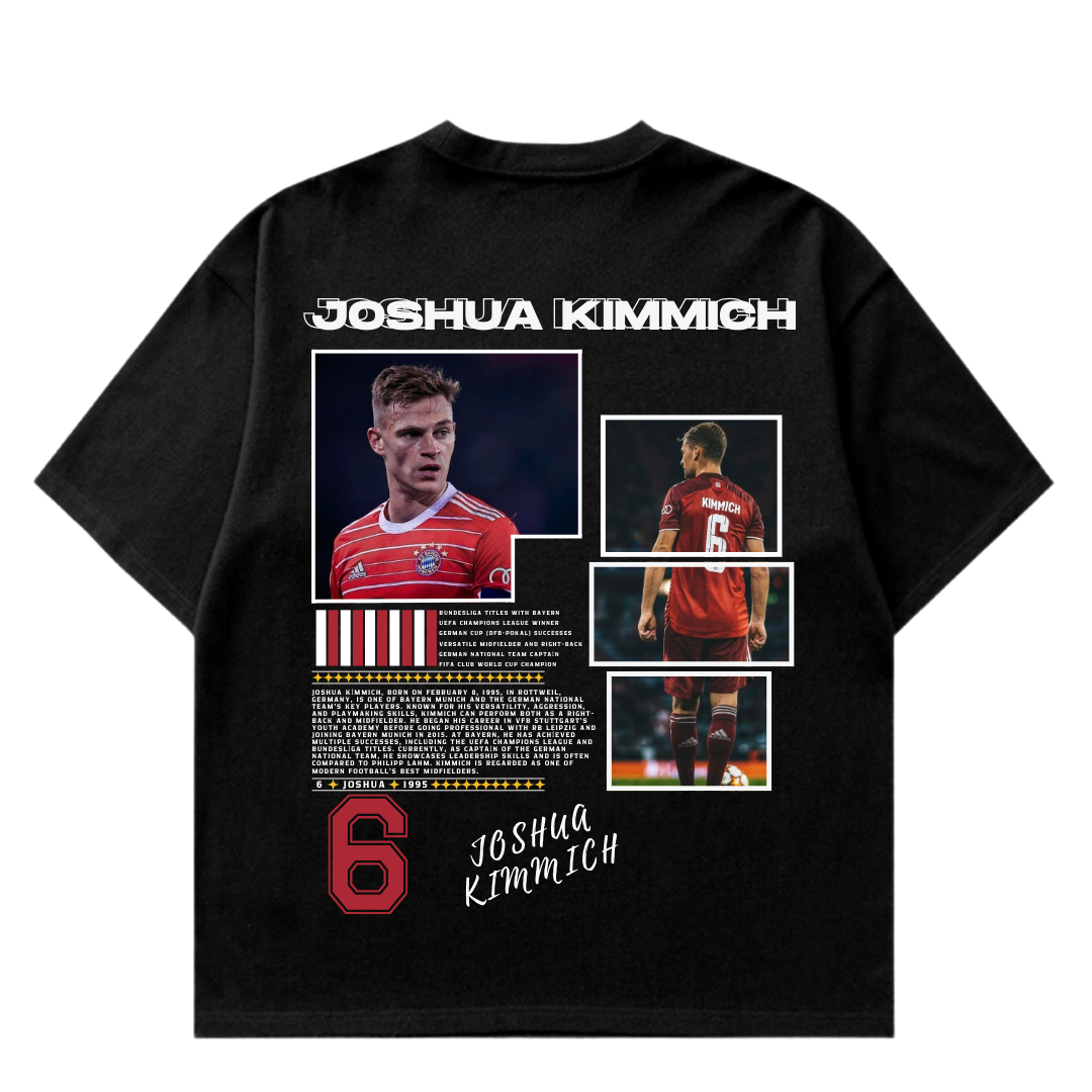 VISTELLA™ Kişiye Özel Oversize Joshua Kimmich T-shirt
