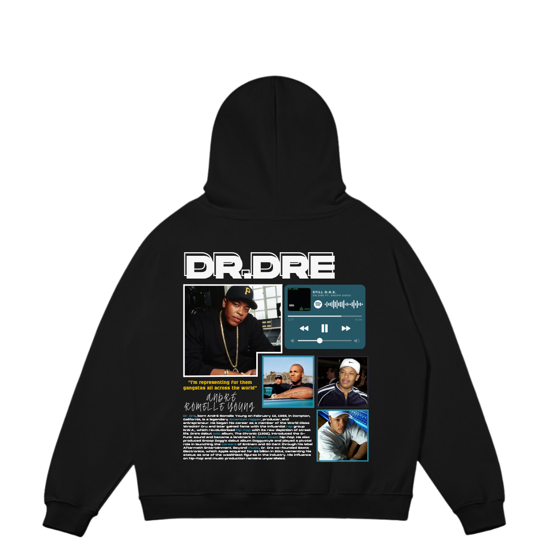 VISTELLA™ Kişiye Özel Oversize Dr.Dre Hoodie