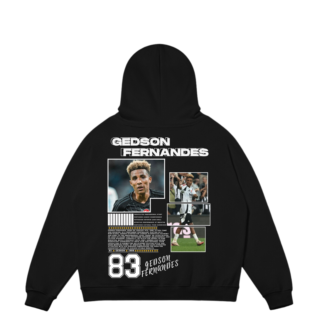 VISTELLA™ Kişiye Özel Oversize Gedson Fernandes Hoodie