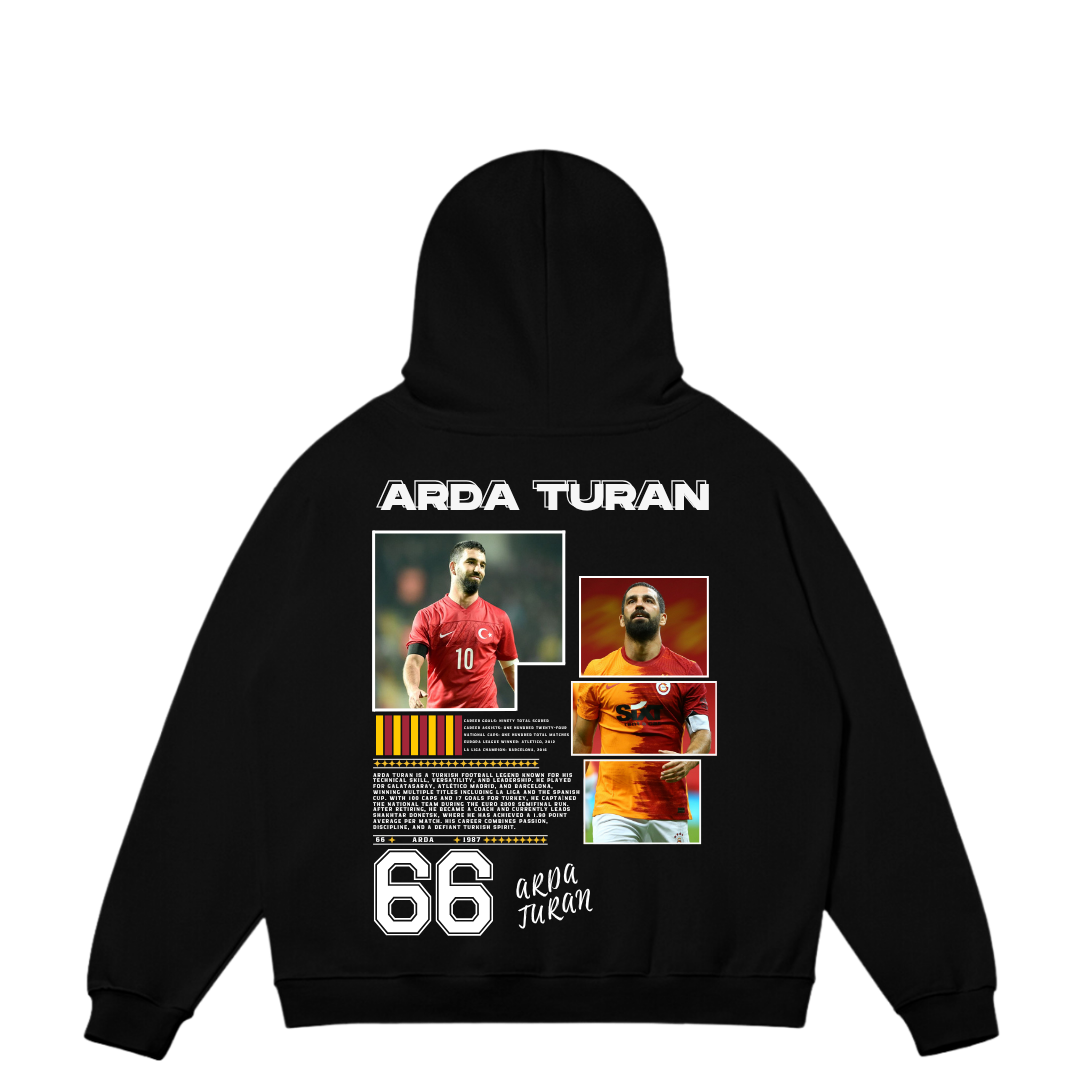 VISTELLA™ Kişiye Özel Oversize Arda Turan Hoodie
