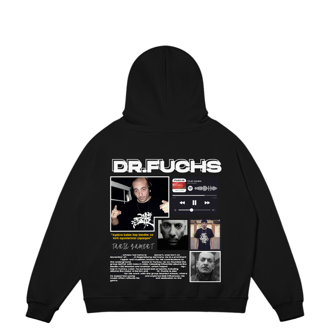 VISTELLA™ Kişiye Özel Oversize Dr.Fuchs Hoodie