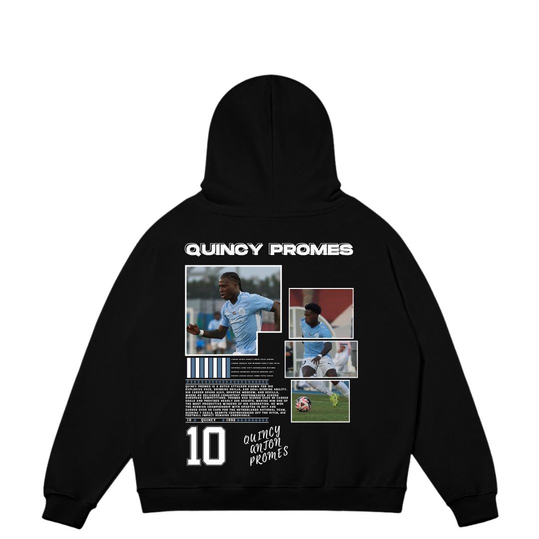 VISTELLA™ Kişiye Özel Oversize Quincy Promes Hoodie