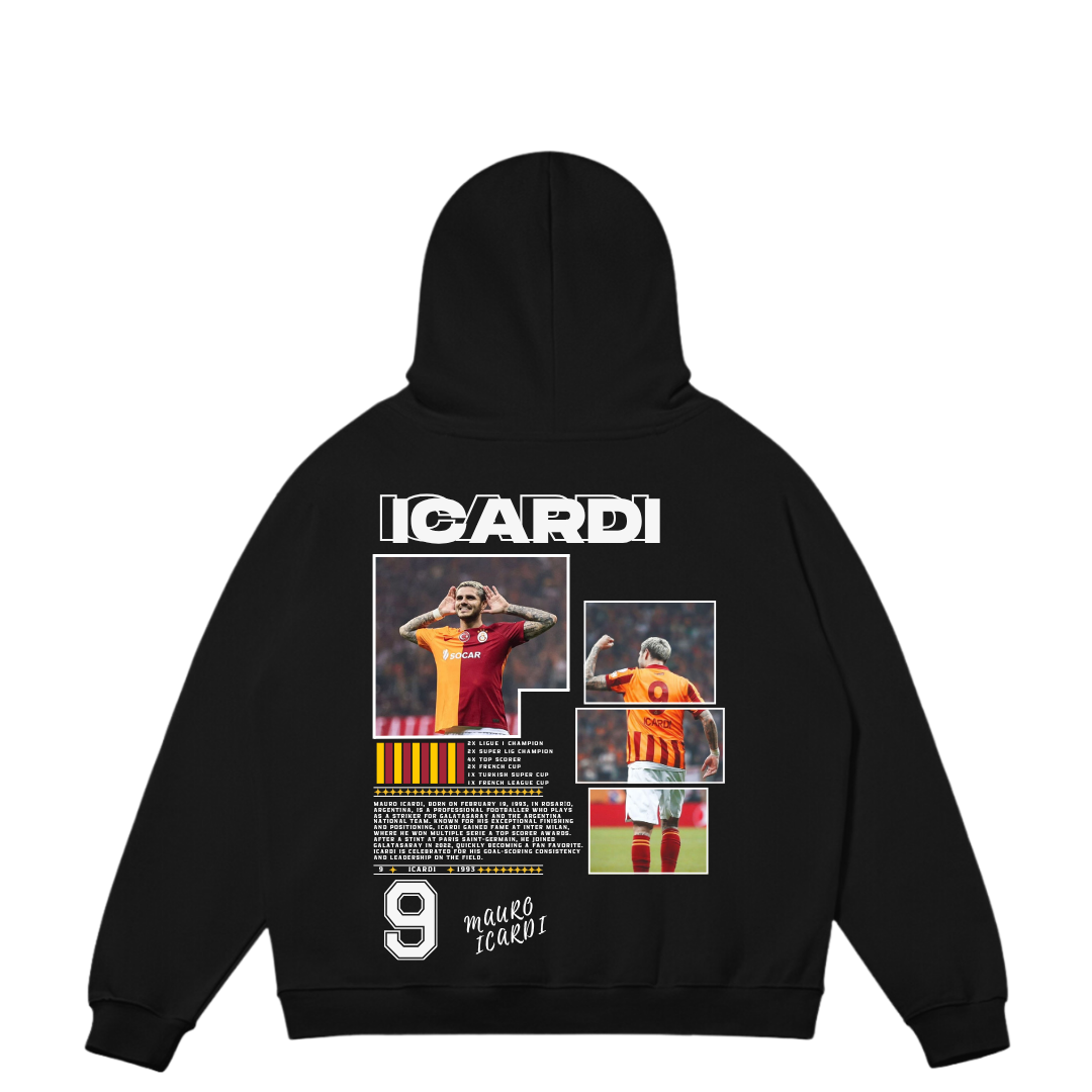 VISTELLA™ Kişiye Özel Oversize İcardi Hoodie