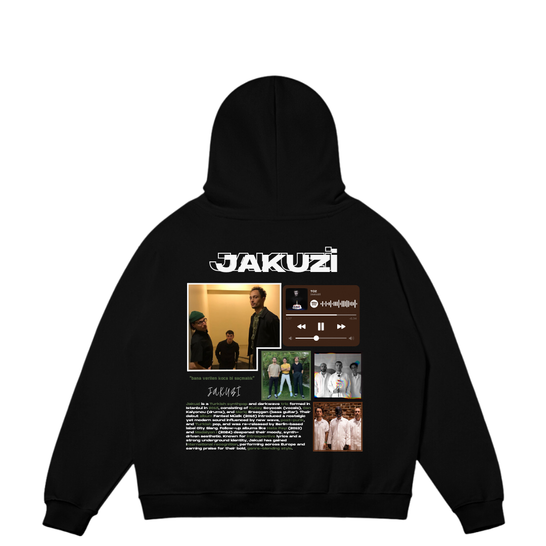 VISTELLA™ Kişiye Özel Oversize Jakuzi Hoodie