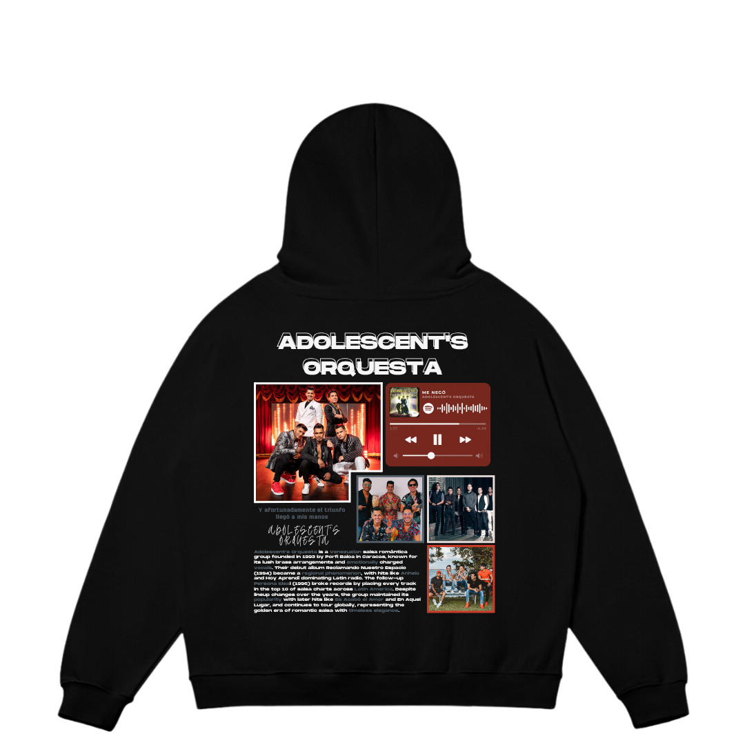 VISTELLA™ Kişiye Özel Oversize Adolescent's Orquesta Hoodie
