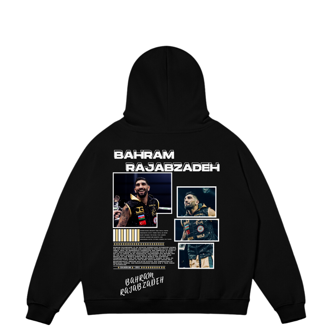 VISTELLA™ Kişiye Özel Oversize Bahram Rajabzadeh Hoodie