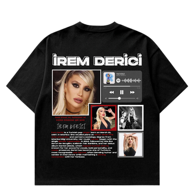 VISTELLA™ Kişiye Özel Oversize İrem Derici T-shirt