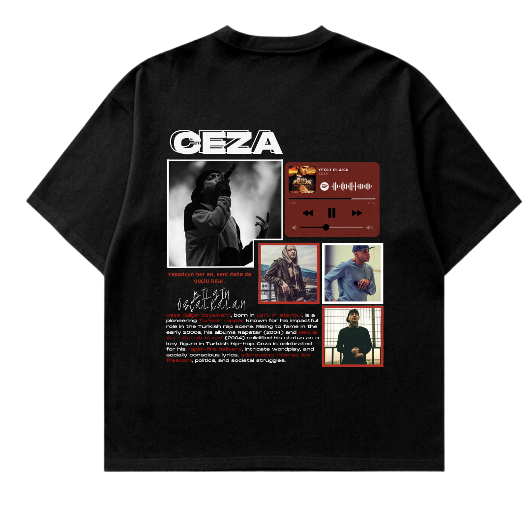 VISTELLA™ Kişiye Özel Oversize Ceza T-shirt