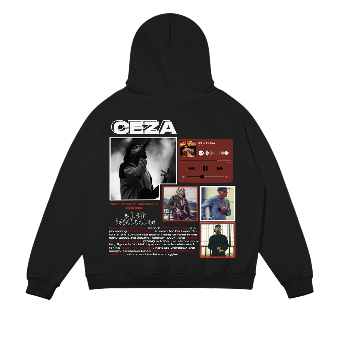 VISTELLA™ Kişiye Özel Oversize Ceza Hoodie