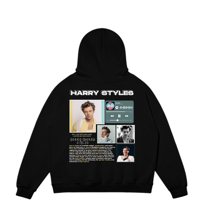 VISTELLA™ Kişiye Özel Oversize Harry Styles Hoodie