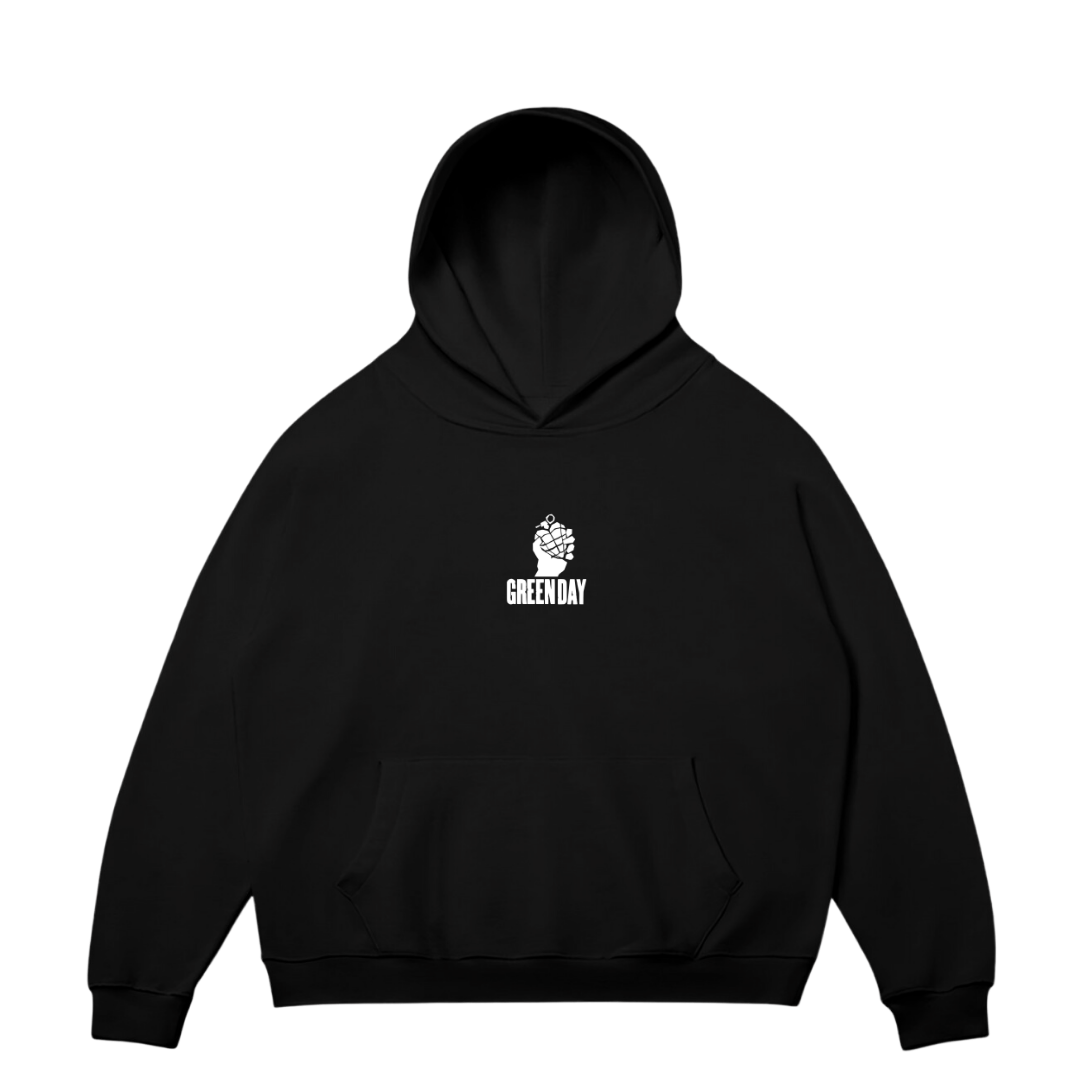 VISTELLA™ Kişiye Özel Oversize Green Day Hoodie
