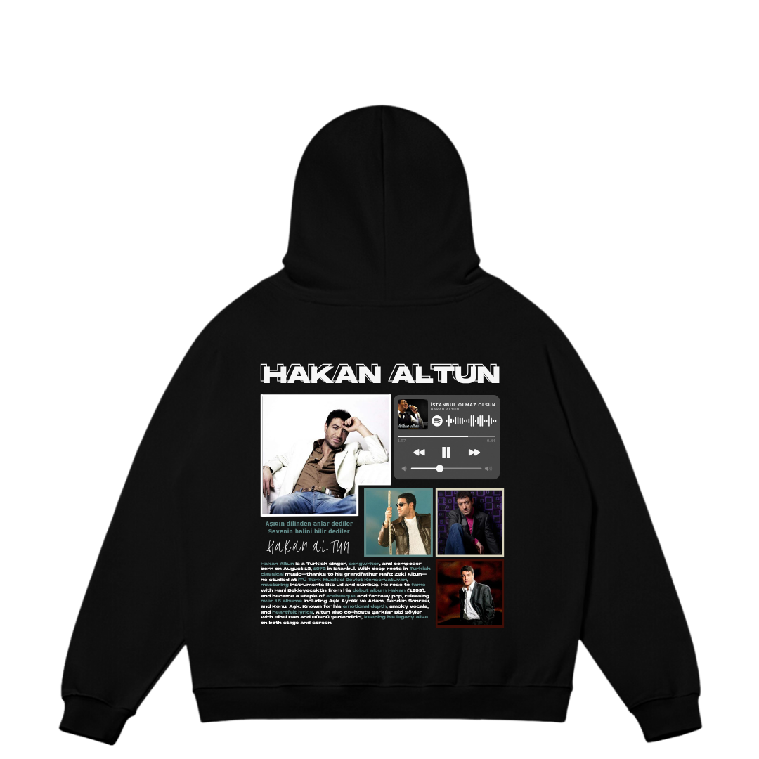 VISTELLA™ Kişiye Özel Oversize Hakan Altun Hoodie