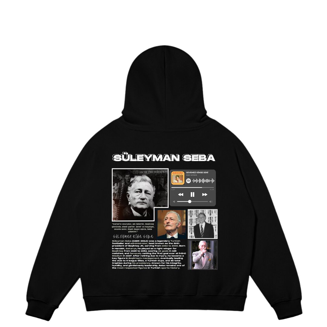 VISTELLA™ Kişiye Özel Oversize Süleyman Seba Hoodie