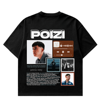 VISTELLA™ Kişiye Özel Oversize Poizi T-shirt