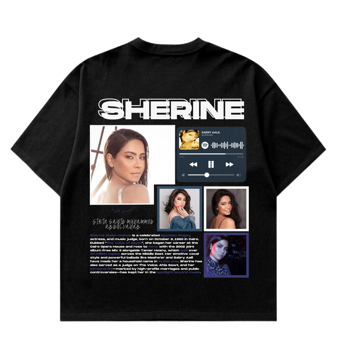 VISTELLA™ Kişiye Özel Oversize Sherine T-shirt