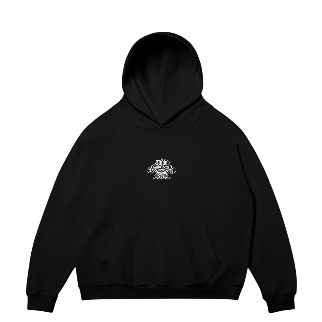 VISTELLA™ Kişiye Özel Oversize Saian Sakulta Salkım Hoodie