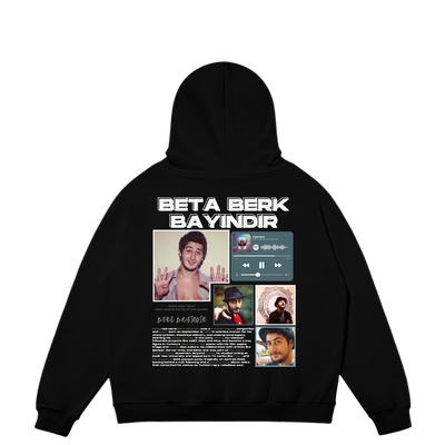 VISTELLA™ Kişiye Özel Oversize Beta Berk Bayındır Hoodie