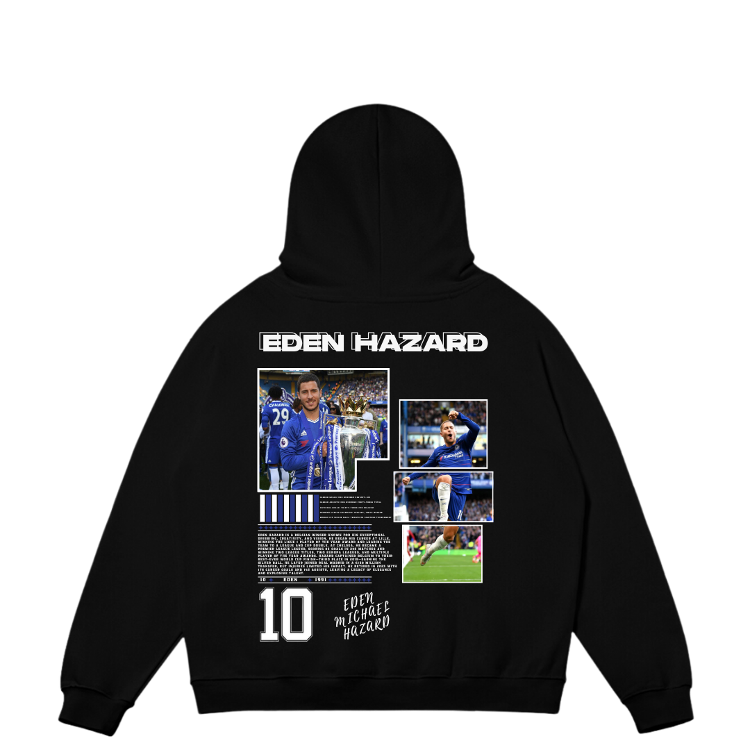 VISTELLA™ Kişiye Özel Oversize Eden Hazard Hoodie