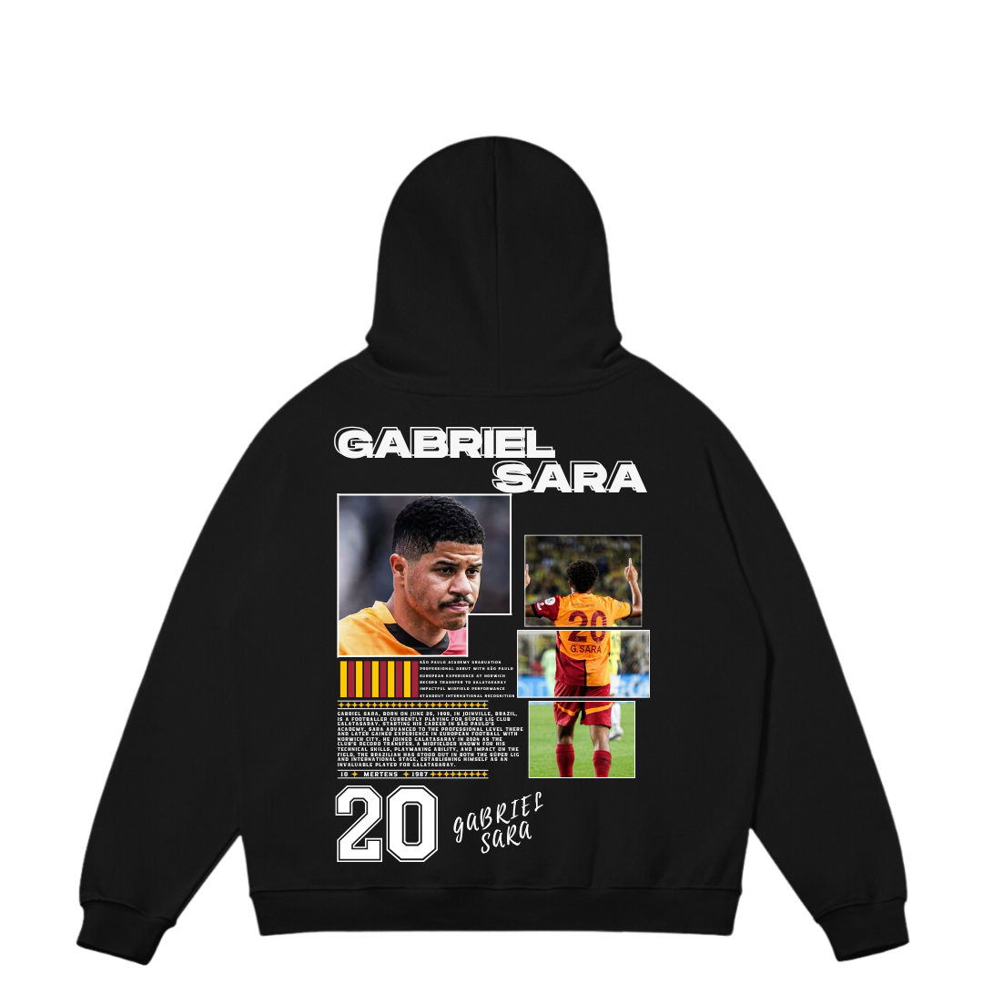 VISTELLA™ Kişiye Özel Oversize Gabriel Sara Hoodie