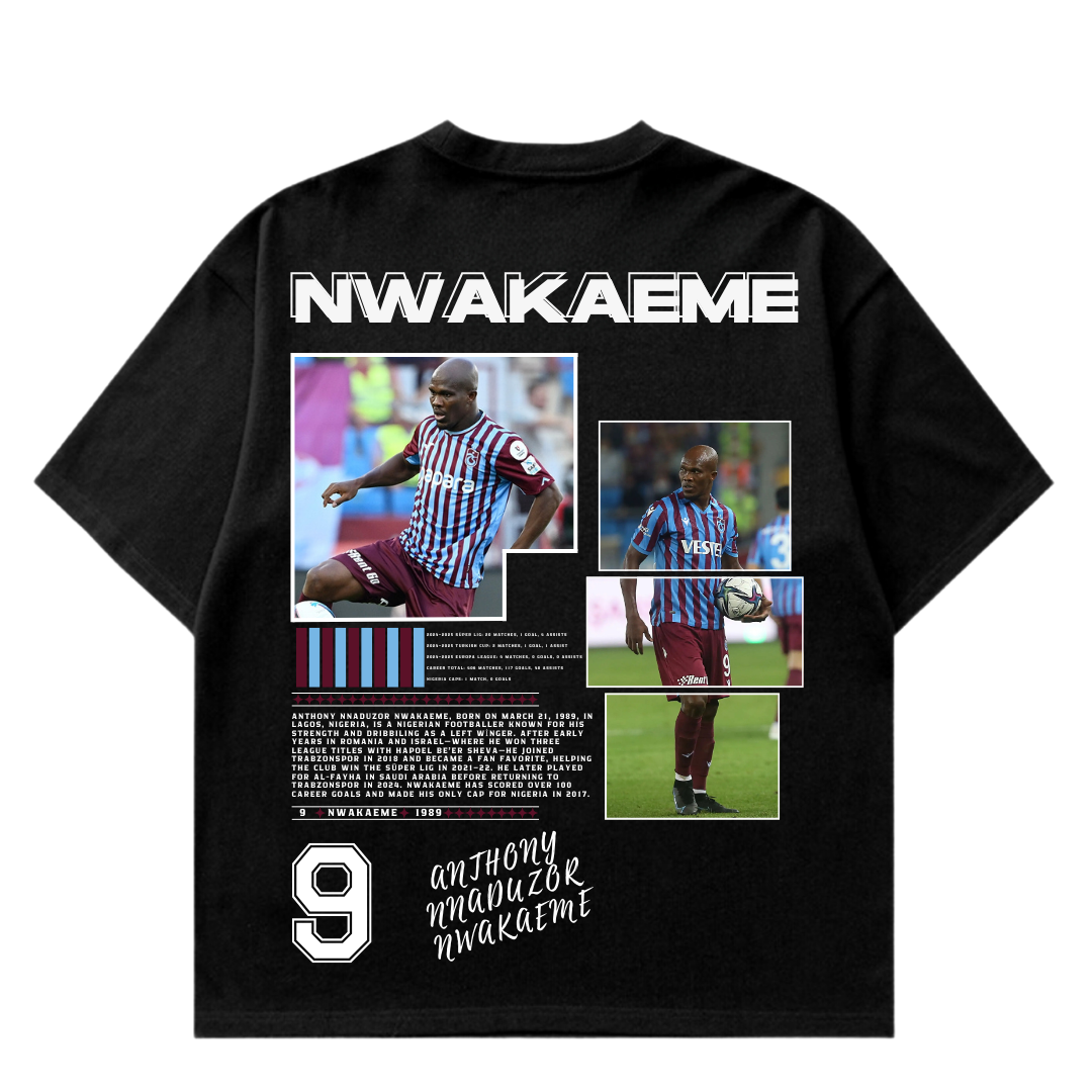 VISTELLA™ Kişiye Özel Oversize Nwakaeme T-shirt