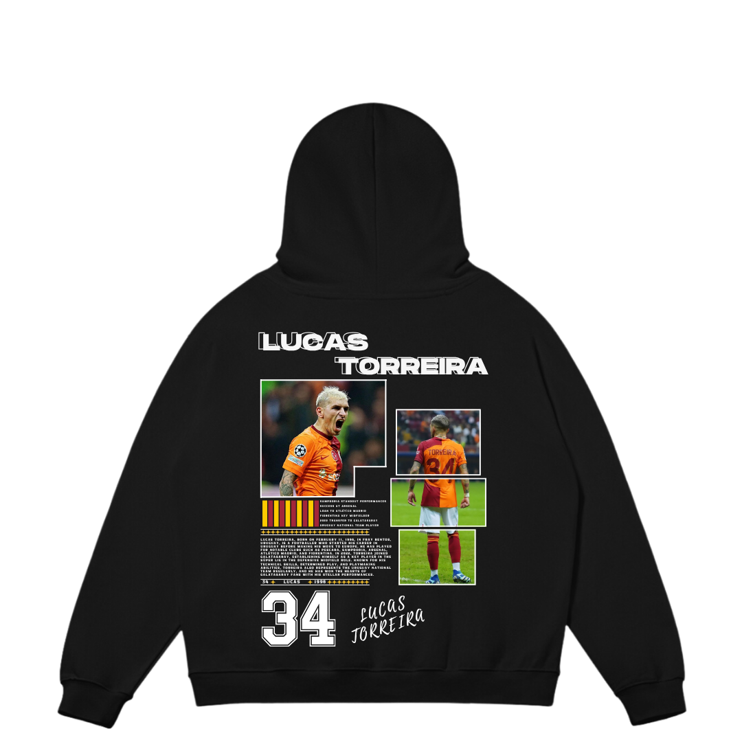 VISTELLA™ Kişiye Özel Oversize Lucas Torriera Hoodie