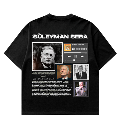 VISTELLA™ Kişiye Özel Oversize Süleyman Seba T-shirt