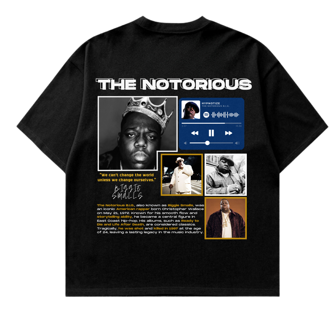 VISTELLA™ Kişiye Özel Oversize Biggie T-shirt