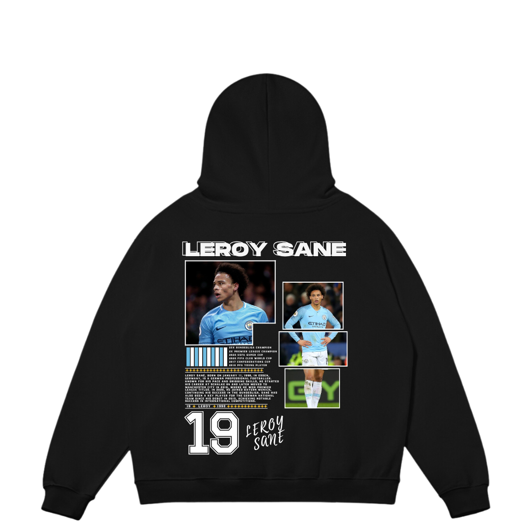 VISTELLA™ Kişiye Özel Oversize Leroy Sane Hoodie