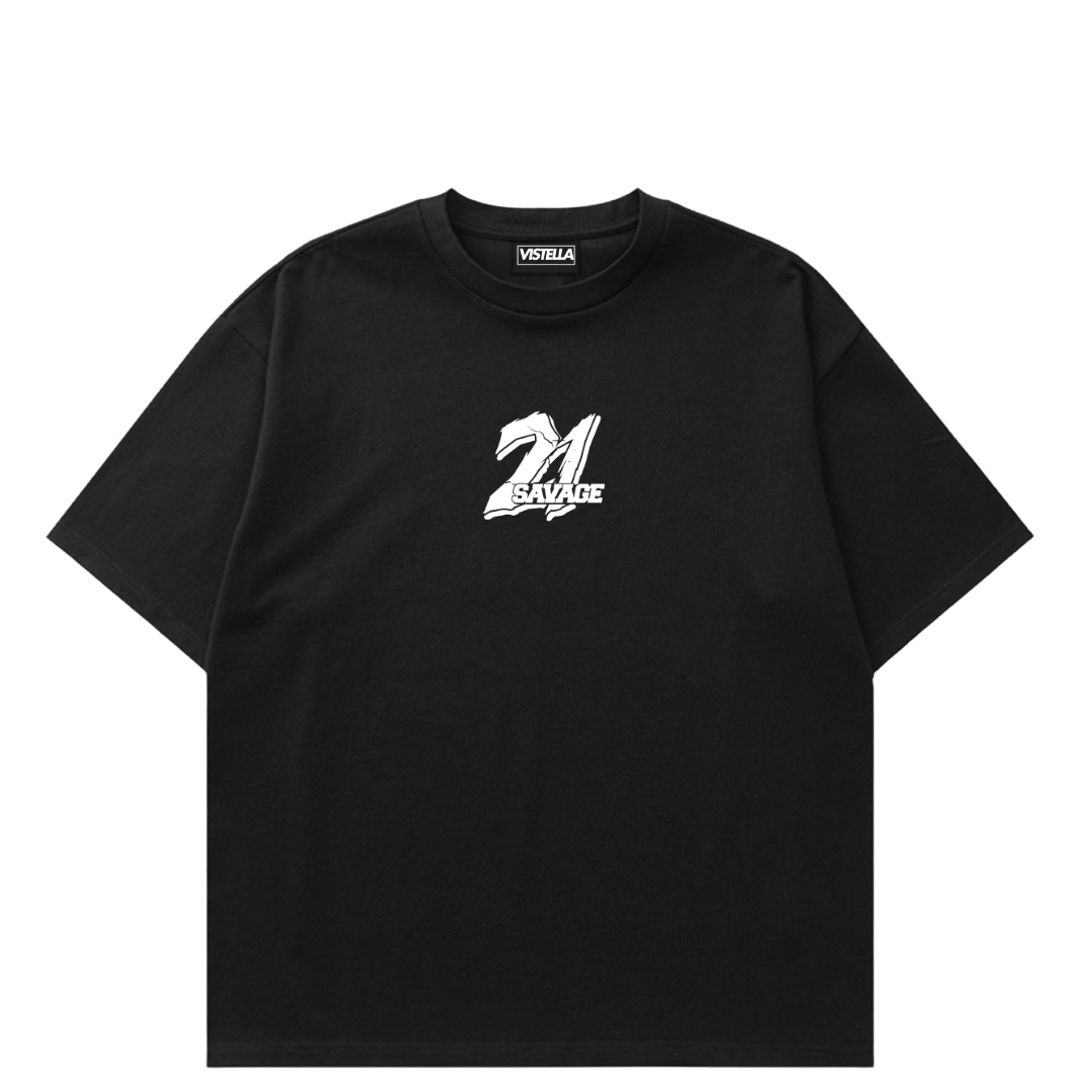 VISTELLA™ Kişiye Özel Oversize 21 Savage T-shirt