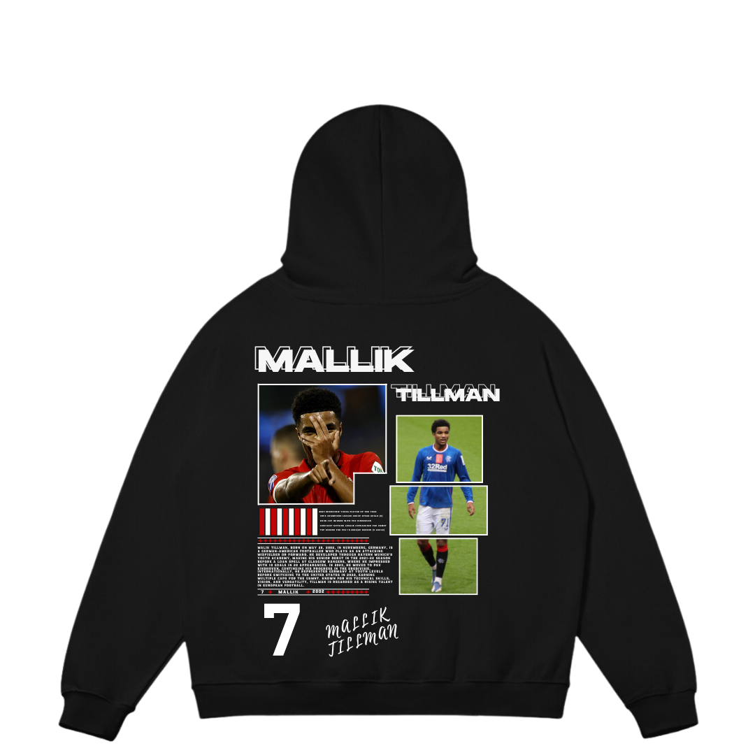 VISTELLA™ Kişiye Özel Oversize Mallik Tillman Hoodie