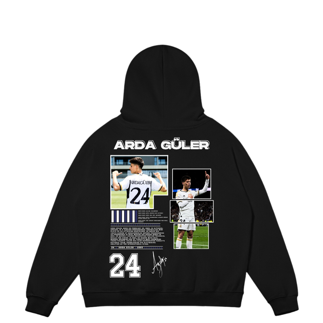 VISTELLA™ Kişiye Özel Oversize Arda Güler Hoodie