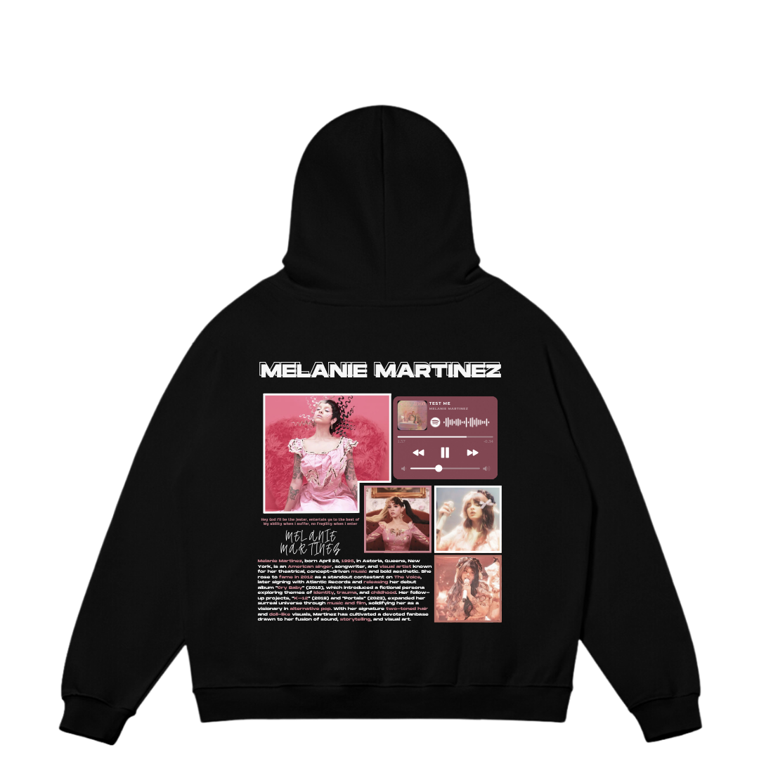 VISTELLA™ Kişiye Özel Oversize Melanie Martinez Hoodie