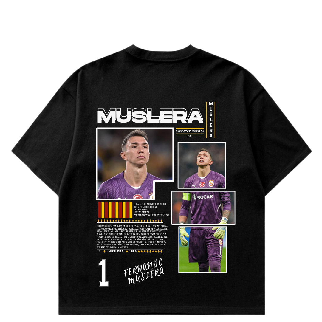 VISTELLA™ Kişiye Özel Oversize Muslera T-shirt