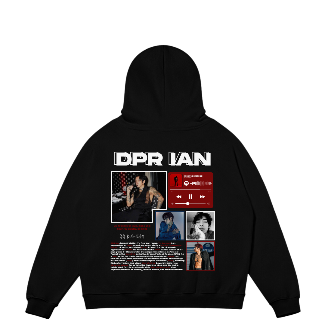 VISTELLA™ Kişiye Özel Oversize Dpr Ian Hoodie