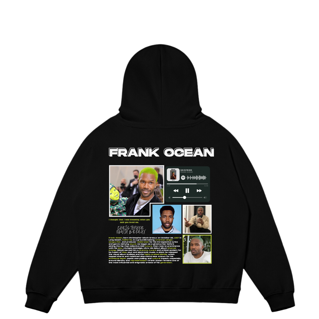 VISTELLA™ Kişiye Özel Oversize Frank Ocean Hoodie