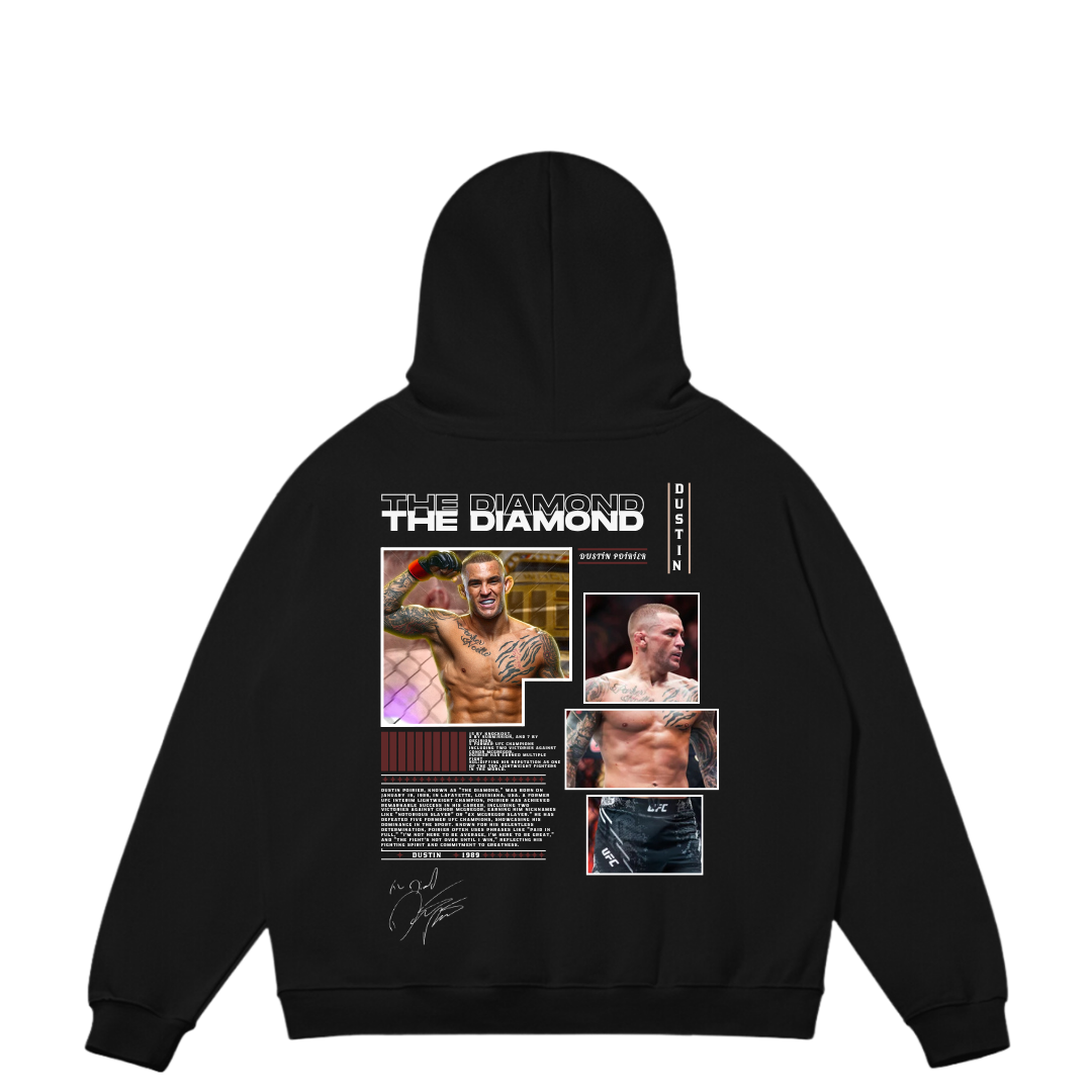VISTELLA™ Kişiye Özel Oversize  Dustin Poirier Hoodie