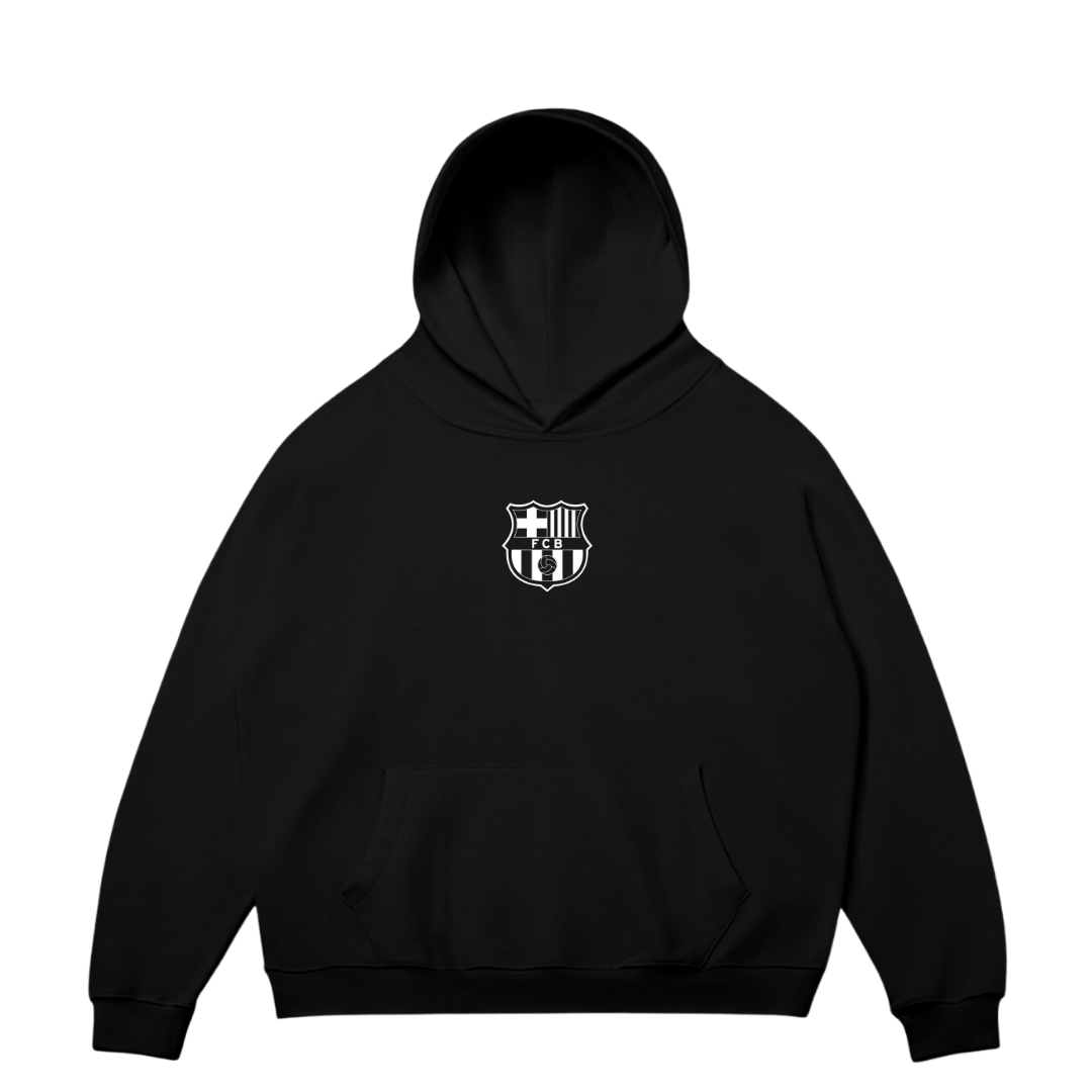 VISTELLA™ Kişiye Özel Oversize Lamine Yamal Hoodie