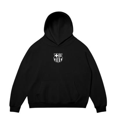 VISTELLA™ Kişiye Özel Oversize Lamine Yamal Hoodie