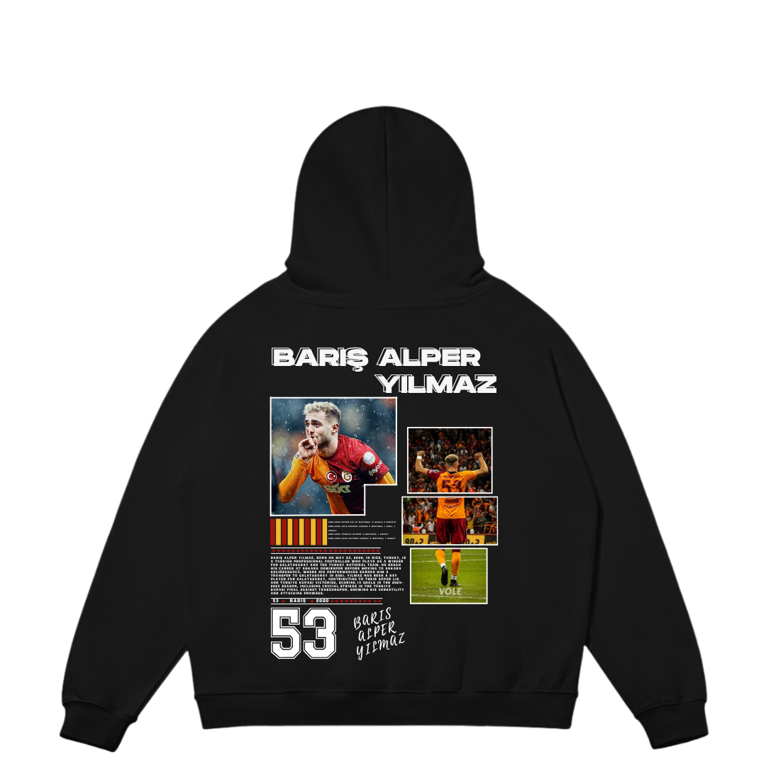 VISTELLA™ Kişiye Özel Oversize Barış Alper Yılmaz Hoodie